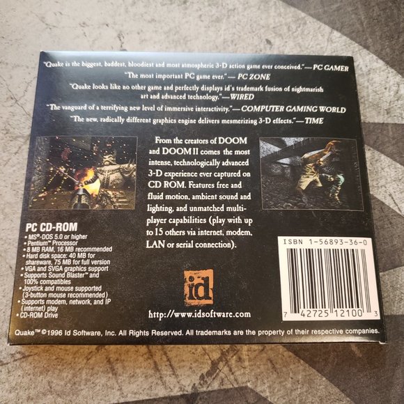 Quake PC CD-ROM - Picture 2 of 2